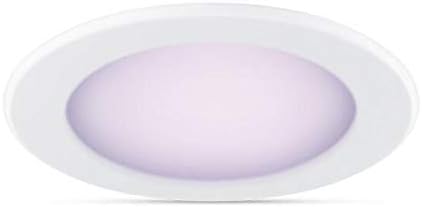 Philips 5 in. /6 in. Integrated LED Color and Tunable White 85W Equivalent Dimmable Smart Wi Fi Wiz Remodel Recessed Light Kit