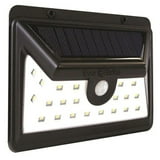 Ontel Solar Powered LED Motion Flood and Security Light, 7.5"