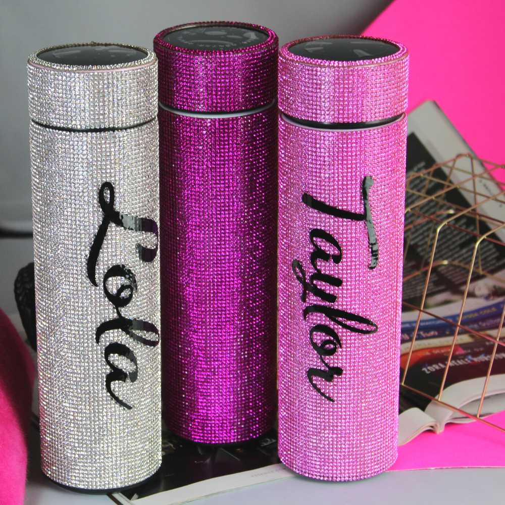 Luxurious Bling LED Insulated Stainless Steel Bottle