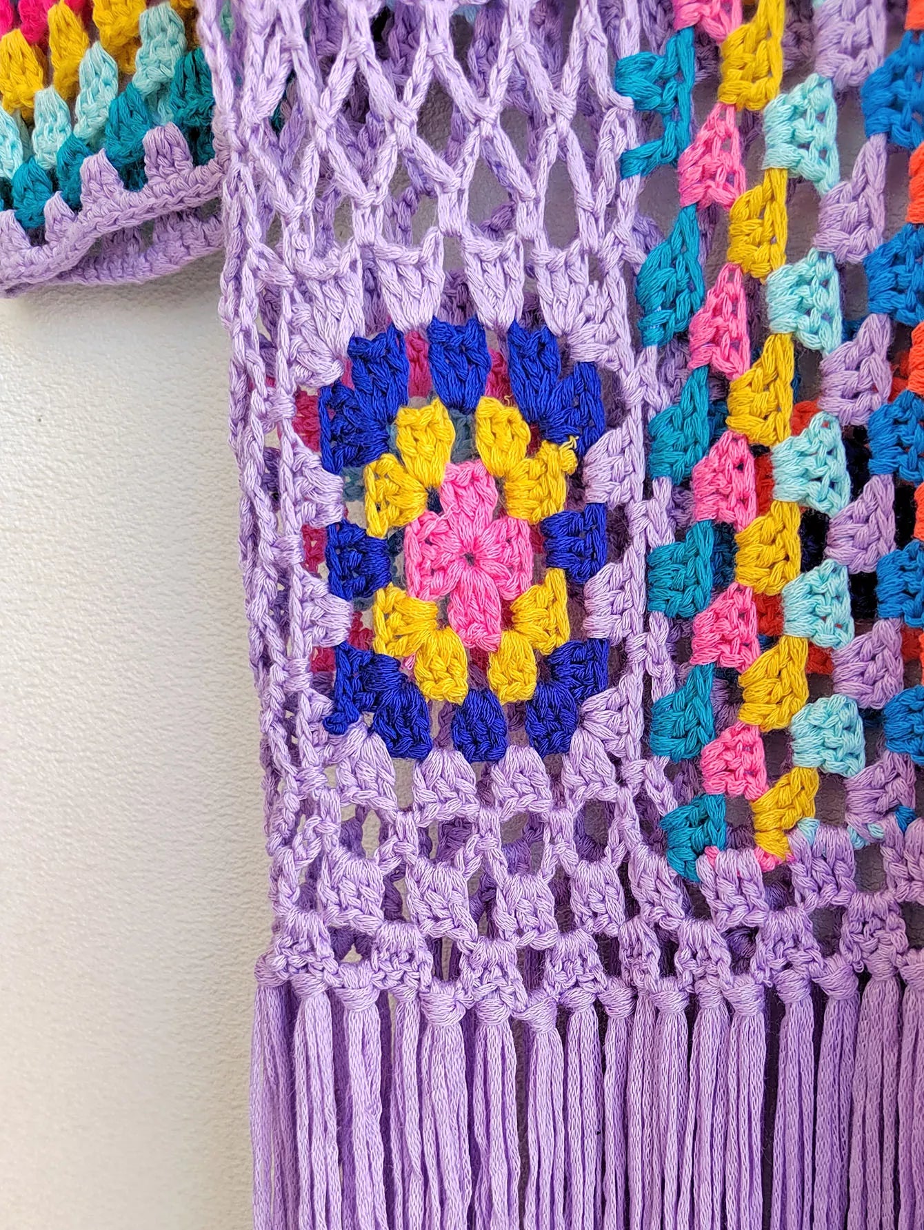 Handmade Crochet Kimono Cardigan