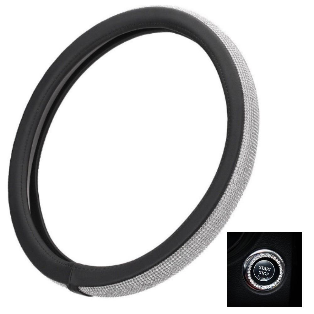 Diamond Steering Wheel Cover