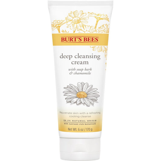 Burt's Bees Soap Bark & Chamomile Deep Cleansing Cream 6 Oz