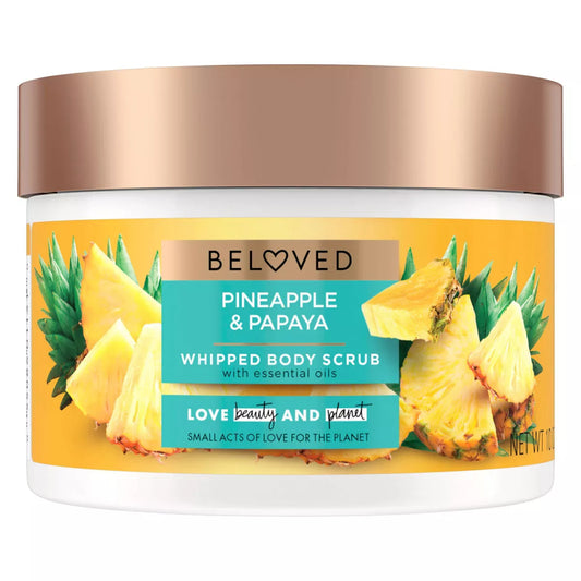 Beloved Whipped Body Scrub Pineapple & Papaya - 10oz