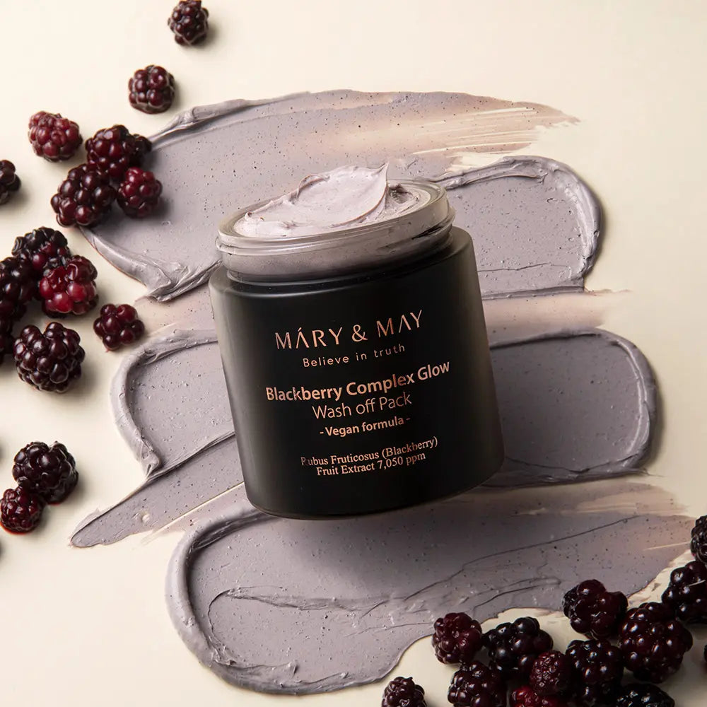 Mary&May Vegan Blackberry Complex Glow Wash off Pack 4.4 oz