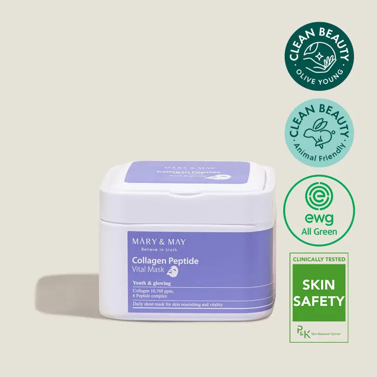 Mary&May Collagen Peptide Vital Mask 30ea