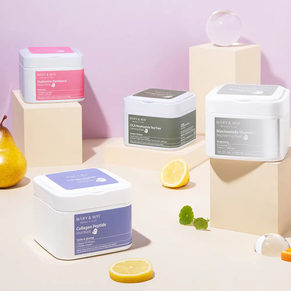 Mary&May Collagen Peptide Vital Mask 30ea