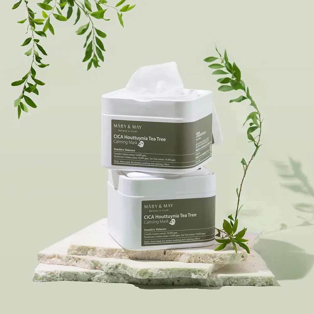 Mary&May CICA Houttuynia Tea Tree Calming Mask 30ea/400g