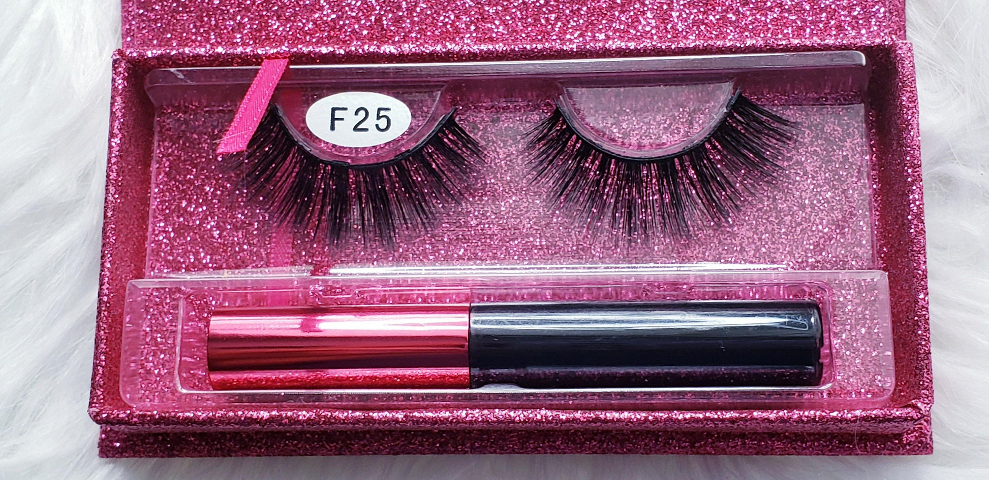 Vivacious - Magnetic Eyeliner with 3D Faux Mink Magnetic Lashes - She's A Beat Beauty