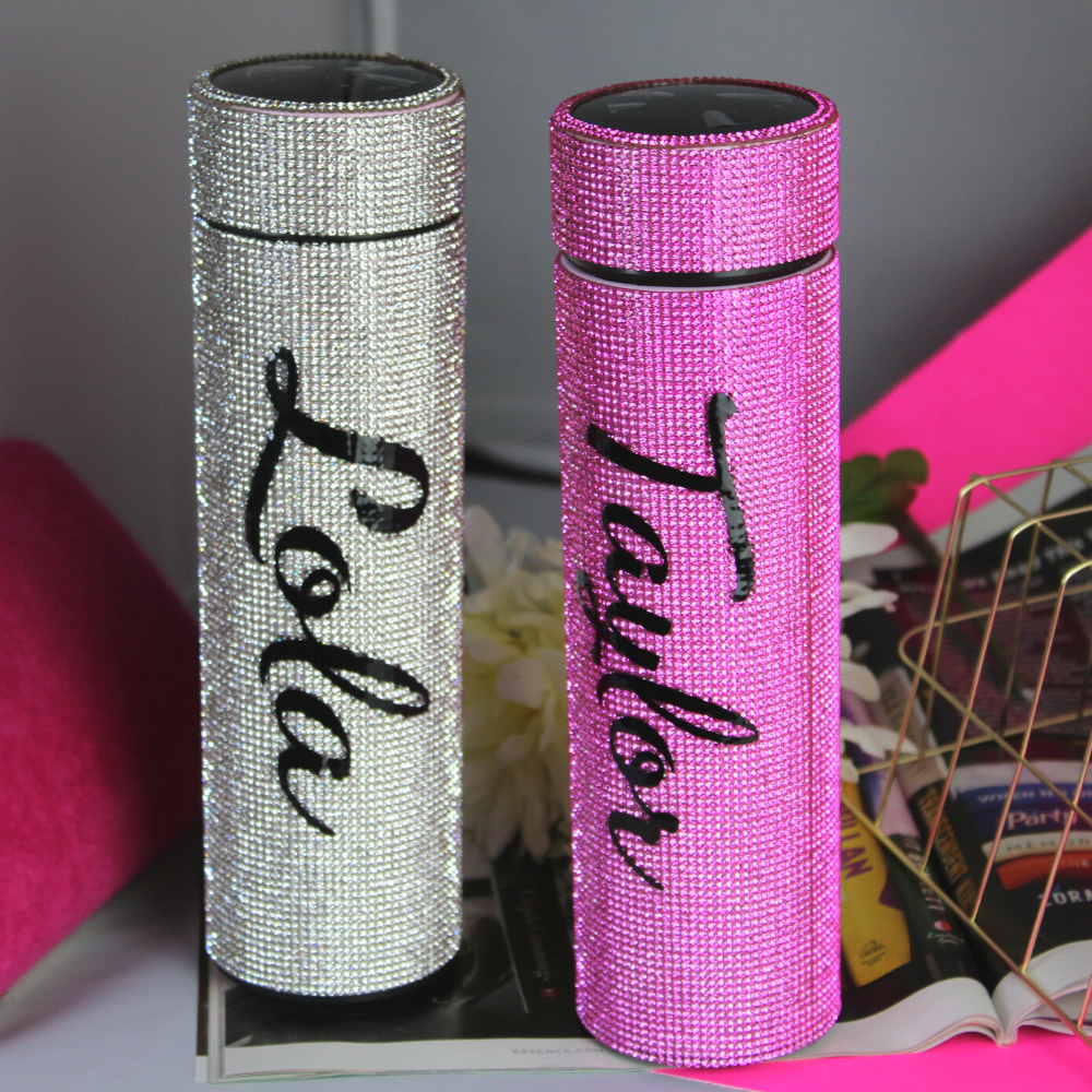 Luxurious Bling LED Insulated Stainless Steel Bottle