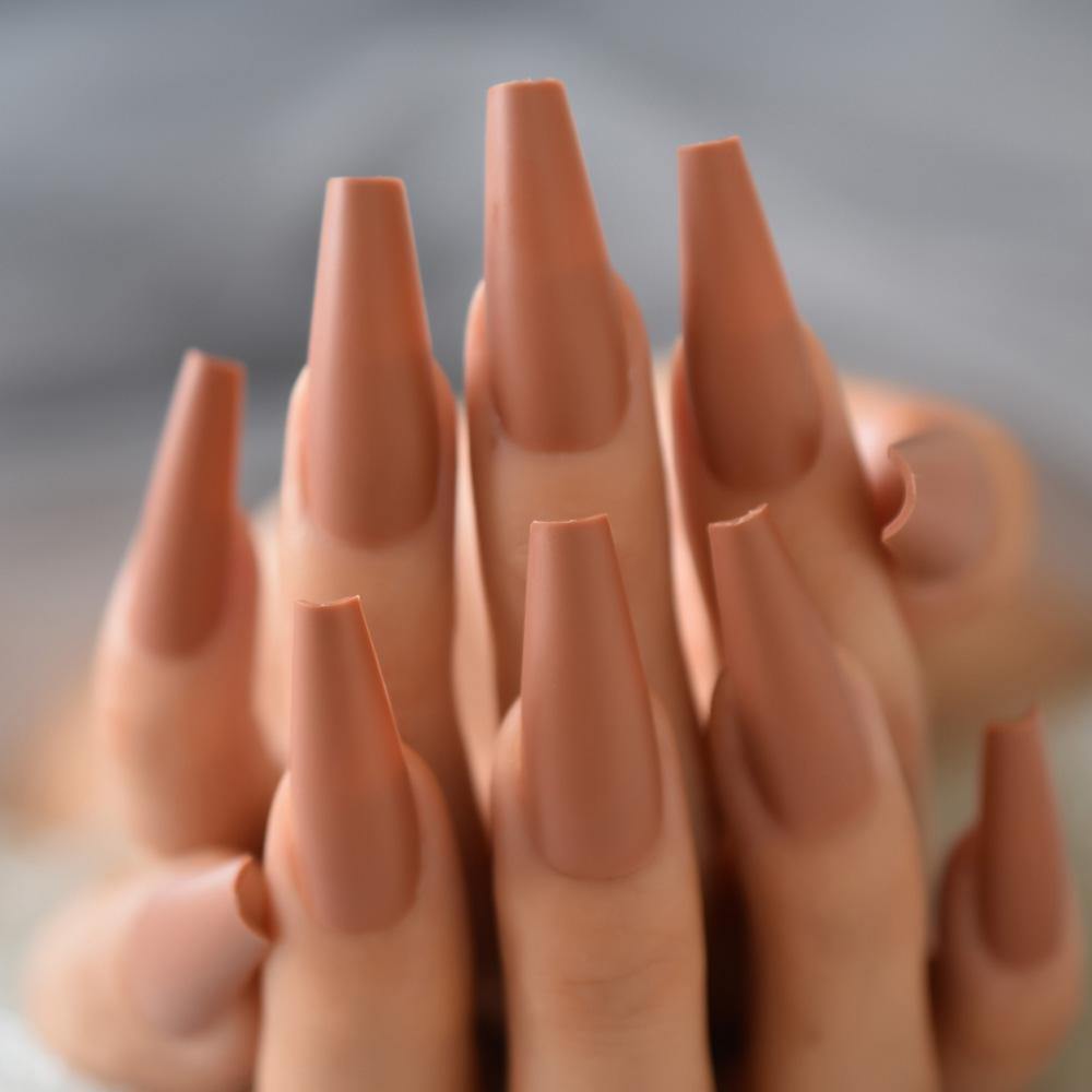 Beautiful Hand of the Girl with Dark Skin Graft of Acrylic Nails with Nail  Unusual Fotmoy Stock Photo - Image of cosmetics, luxury: 56905430