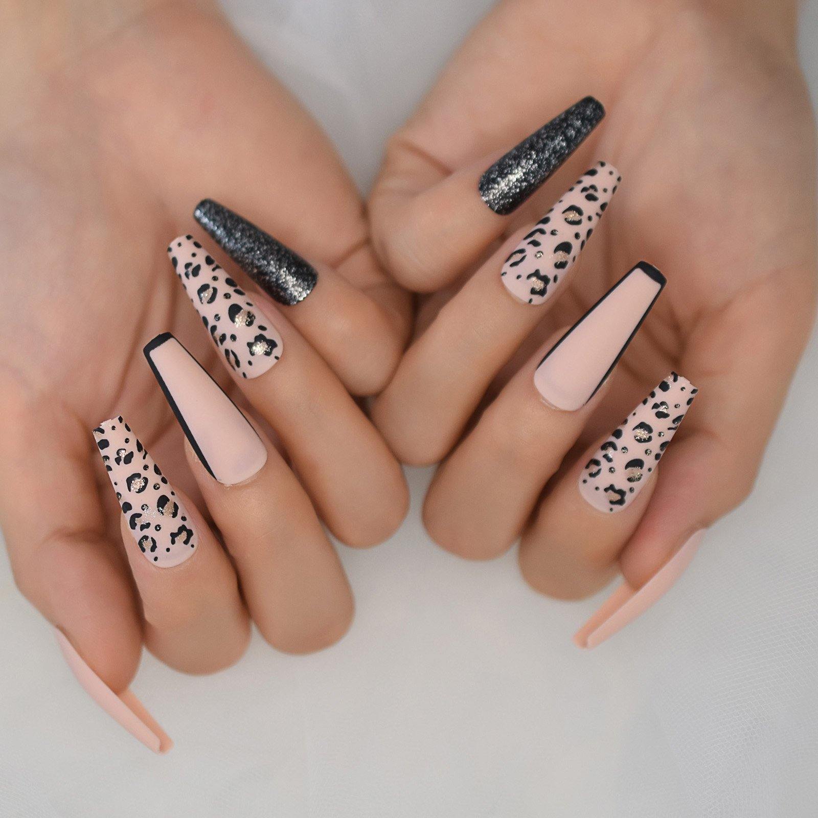 Cheetah Nails. Pink, Gray, and White | Cheetah print nails, Pink cheetah  nails, Pink leopard nails