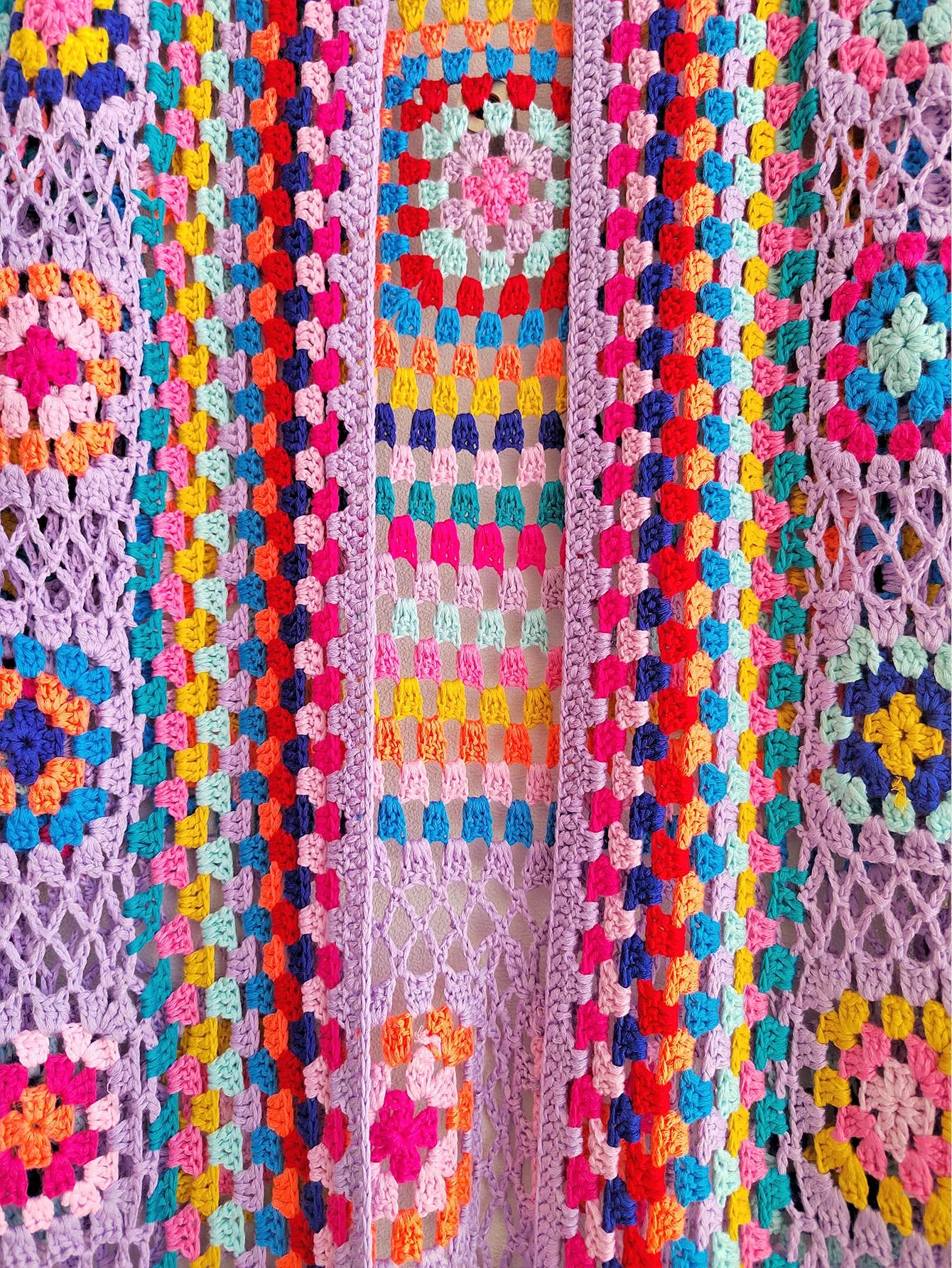 Handmade Crochet Kimono Cardigan