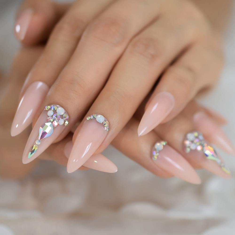 Nail Art Ideas for Short Nails - DIY Project BLING - YouTube