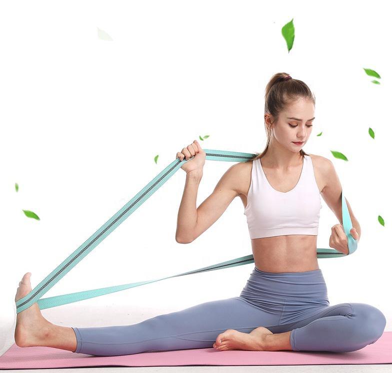 Long Fabric Workout Resistance Bands - She's A Beat Beauty