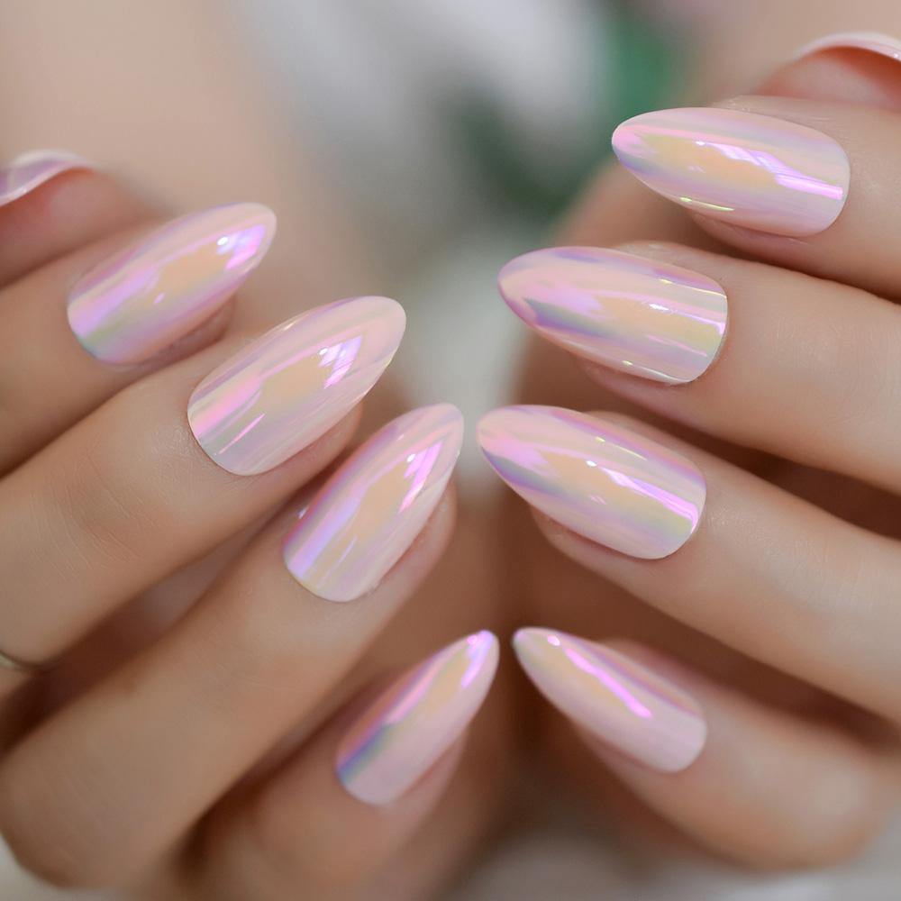 T H E N A I L B A R on Instagram: “Baby pink matte stiletto nails with  Swarovski crystal feature. ” | Pink nail designs, Baby pink nails, Matte stiletto  nails