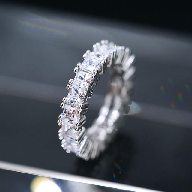 Stackable Cubic Zirconia Rings - She's A Beat Beauty